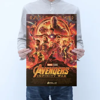 

Marvel Avengers 4 Endgame Figures Vintage Movie Posters Toys 2020 New Marvel Avengers Superhero Figuras Toys Posters Home Decor
