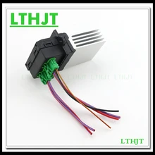 Кондиционер воздуходувки резистор+ разъем/провода для Renault Megane Scenic Clio Citroen PEUGEOT 207 607 6441 L2 6441L2 7701207718