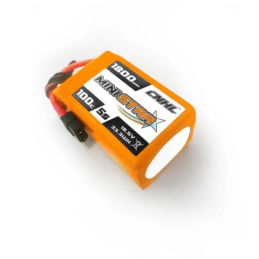 2 шт CNHL MiniStar 1800 mAh 5s 18,5 V 100C Lipo батарея