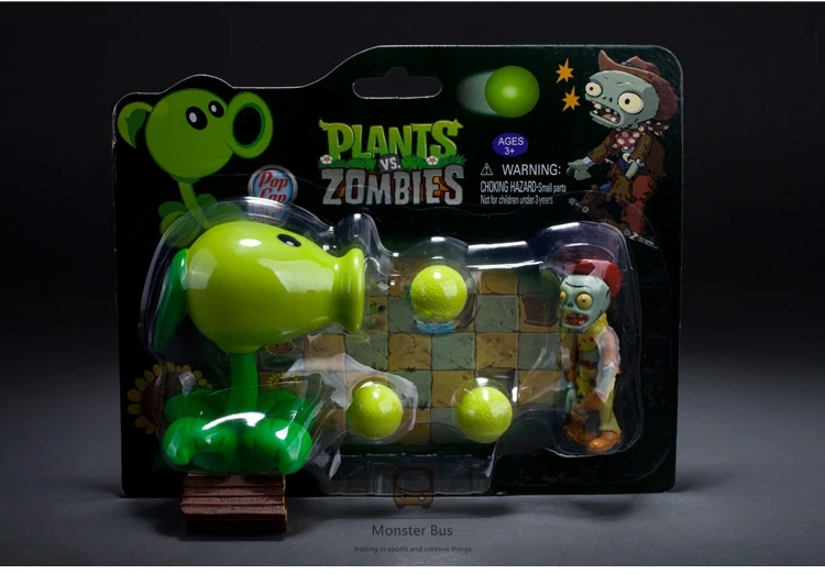 Plants VS Zombies 2 PVC Action Figure Model Toy Peashooter Snow Pea