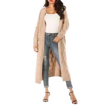 

New Autumn Knit Sweater Women 2019 Fashion Harajuku Loose Warm Cardigan Women Jacket Casual Long Sleeve Winter Coat Blouse #60