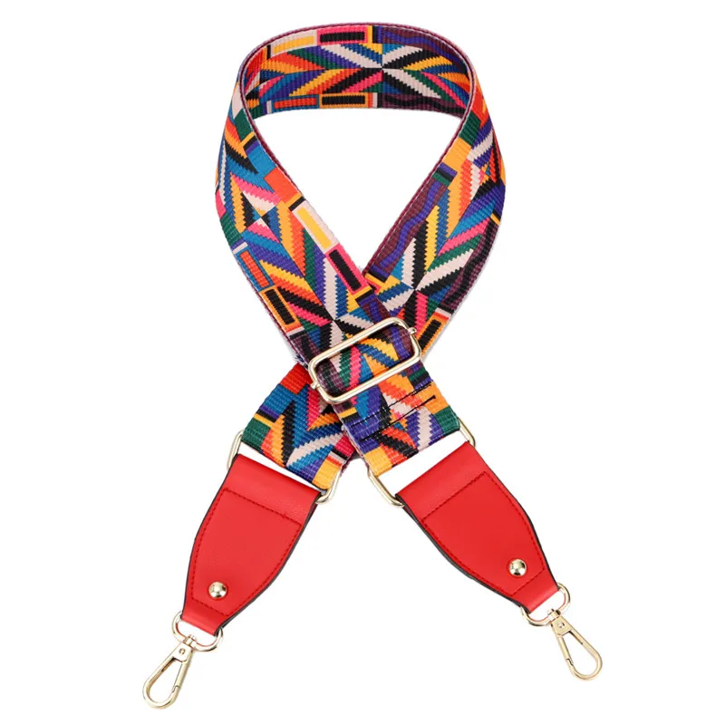 Adjustable Strap 4 90-140 см Женская сумка через плечо Регулируемый сменный плечевой ремень Золотой омаровый Национальный ветер сумка ремни сумка аксессуары - Цвет: Adjustable Strap 4