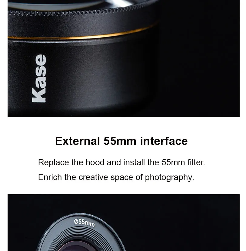 Kase 16mm Master Wide-angle Smart phone Lens