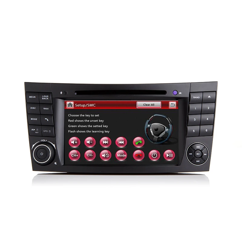 2 din Car Radio GPS Navigation DVD Player FM AUX for Mercedes Benz W211 W463 CLS W219 Autoradio for CLK W209 GPS Navi