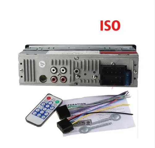 12 В Bluetooth 1din винтажный автомобильный радиоприемник MP3 плеер стерео USB AUX