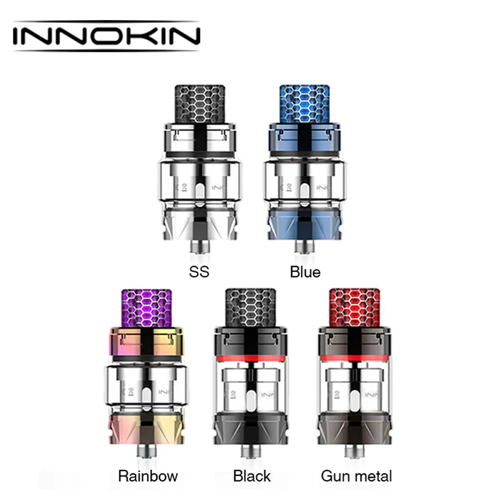 

Original Innokin Proton Plex Subohm Tank 2ml/4ml with 0.13ohm Plexus Coil & 2 Slots Bottom Airflow Vape Tank Vs Innokin Zenith