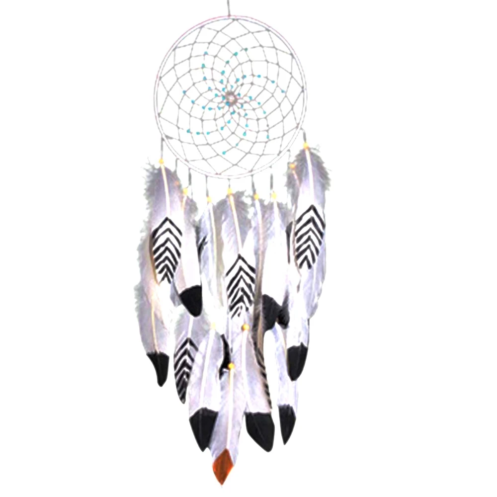 Дома висит Dream Catcher большой кружева Dream Catcher Wind Chime творческие украшения