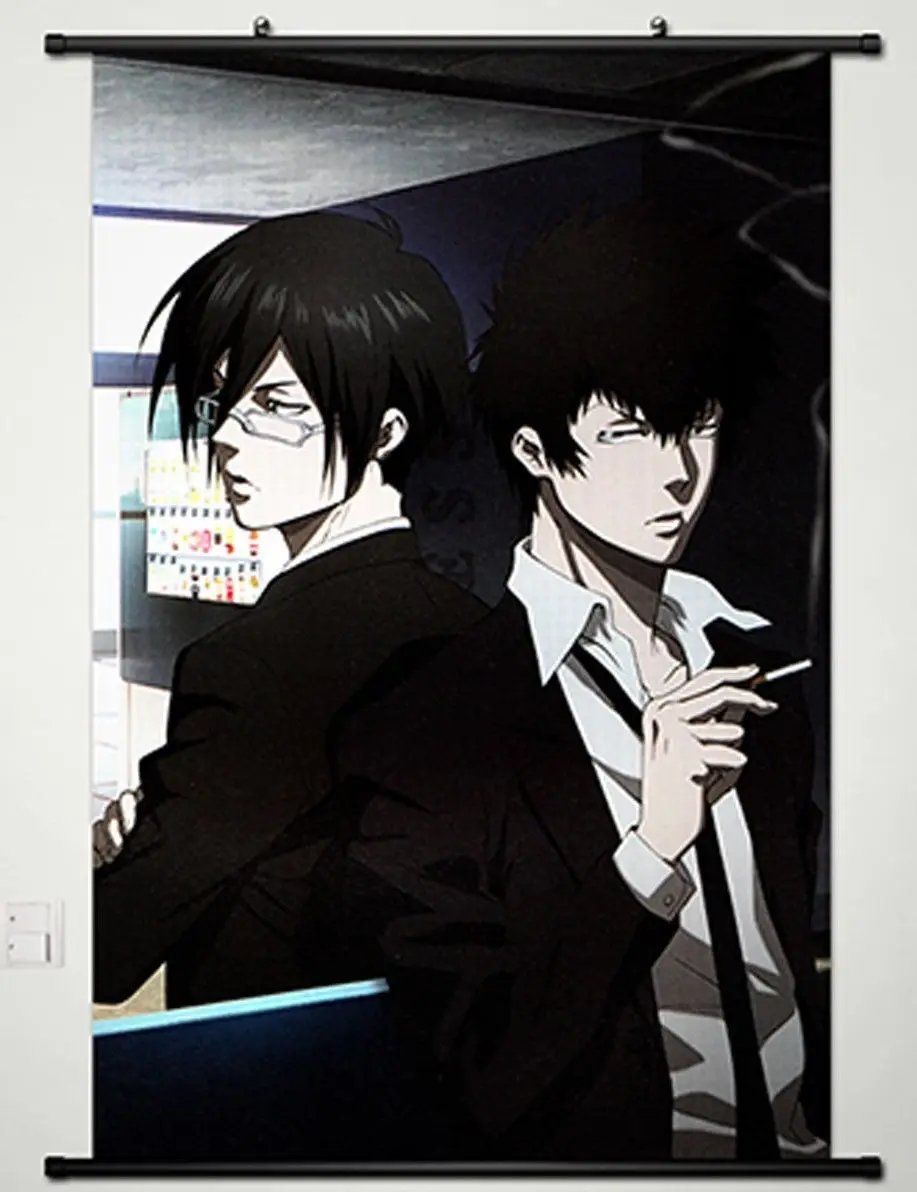 

Home Decor Psycho-Pass Wall Scroll Poster Nobuchika Ginoza & Shinya Kougami -013