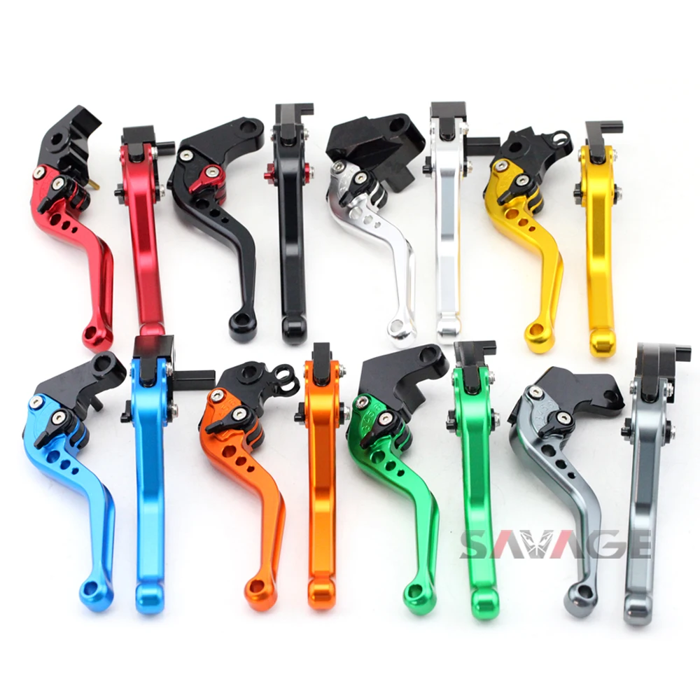 Manijas de freno y embrague Short-Long-Brake-Clutch-Levers-For-YAMAHA-R15-V2-2011-2016-12-13-14-15-Motorcycle