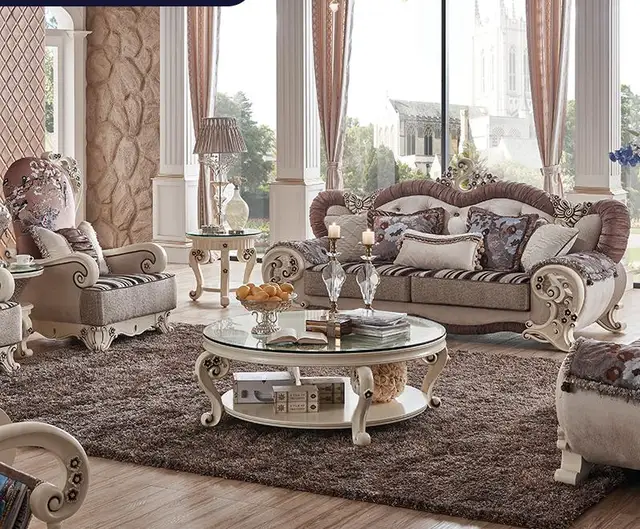 High Quality Fabric Sofa Set 1 2 3 Center Table Pcs Corner High Quality Fabric Sofa Set 1 2 3 Center Table Pcs