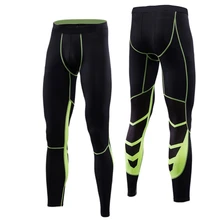 Профессиональные компрессионные Йога легинсы для бега спортивные Леггинсы для фитнеса тренировки Баскетбол упражнения Для мужчин спортивные Костюмы