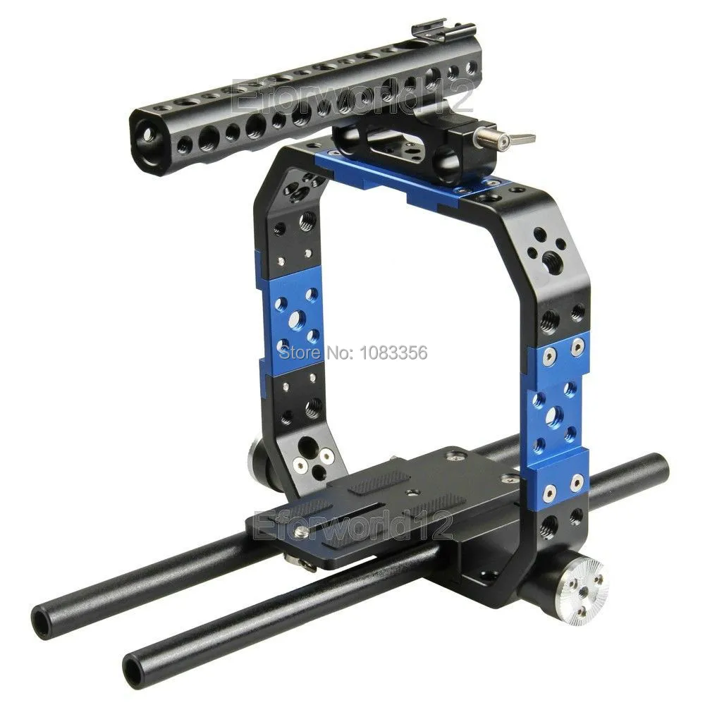 BMCC DSLR Rig Cage For blackmagic Camera / 5D2 5D3 D800 TILTA Follow