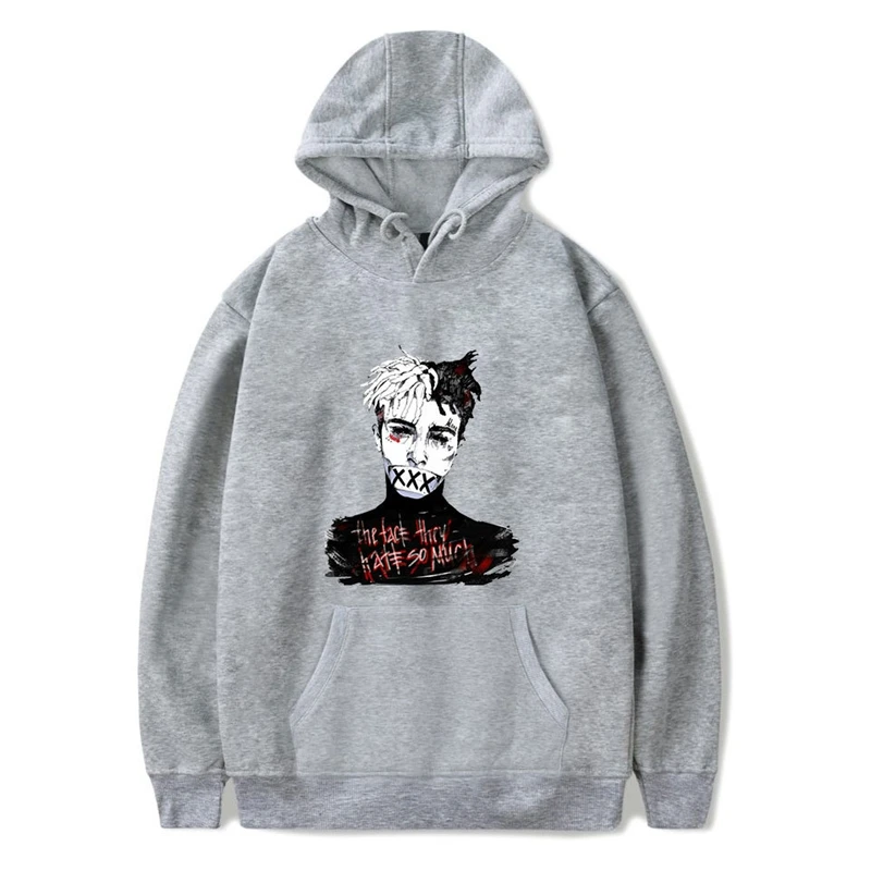 Толстовка XXXTentacion Vengeance с капюшоном Свитшот Bad Vibes Forever пуловер женский и мужской