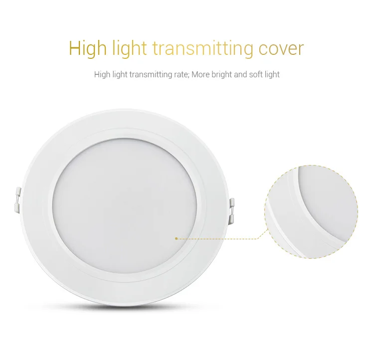 Controle de Voz Rgb plus Cct Nova Milight Fut061 Ac220v 9 w Downlight Levou Dimmable Recesso Downlight 2700 k ~ 6500 k Pode Remoto e telefone e amazon 11 cct led downlight regulável ac220v recessed downlight