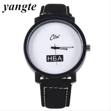 

YANGTE Brand Watch Sports Watches Men Quartz Male Clock Black Leather Men'S Wristwatch Women Dress Watch Supreme Relogio A1121