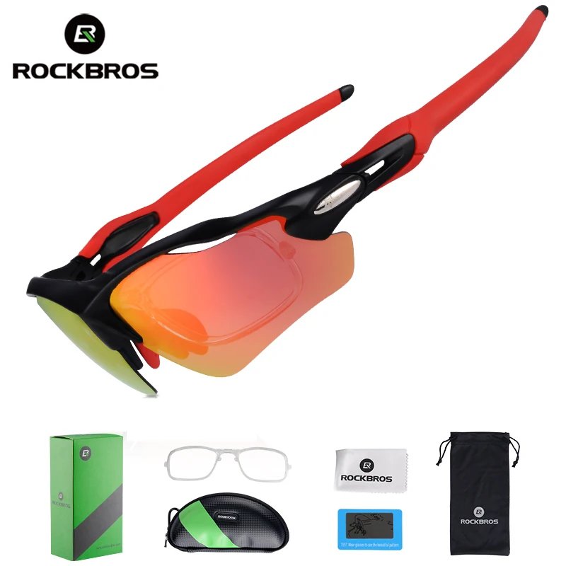 Polarized Cycling Sunglasses Bicycle Goggles UV400 Glasses Bike Sports Eyewear