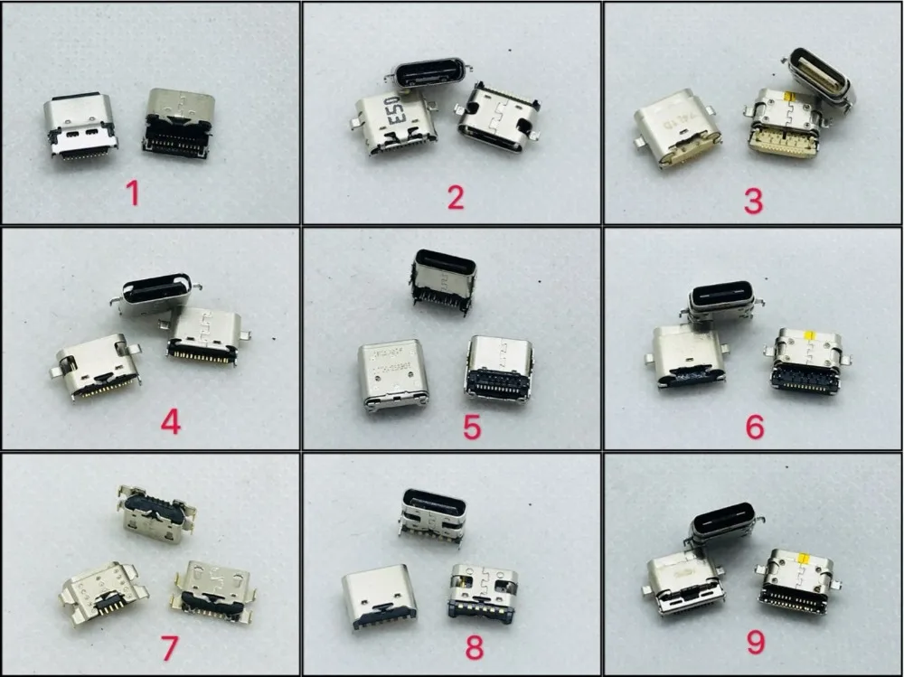 5/6/12/16PIN электронике zte Nokia ребенок игрушки игры портативных ПК Tablet смартфон Micro usb-разъем для зарядки Ремонт печатной платы