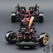 RC автомобильный комплект 3 RACING CS D4 4WD Drift Frame Pro Pack с бесплатной батареей