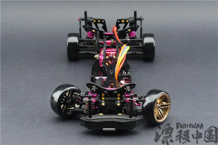 RC font b Car b font KIT 3 RACING CS D4 4WD Drift Frame Pro Pack