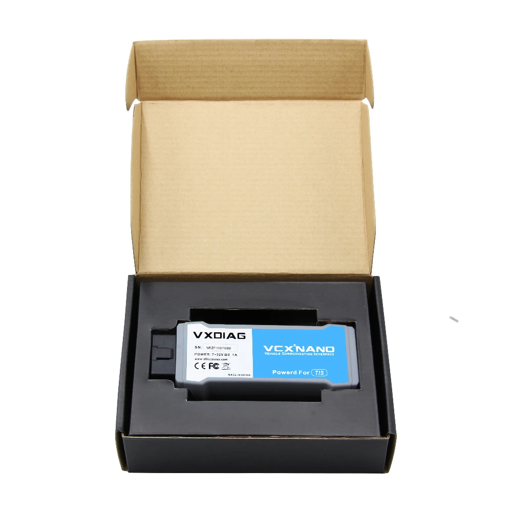 VXDIAG VCX NANO USB/ WIFI для TOYOTA MINI VCI TIS Techstream V15.00.026 совместимый с SAE J2534 Toyota диагностический