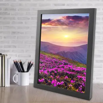 

DIY A3 Wooden Photo Picture Frame 3 Colors Poster Frames Home Table Decoration Ornaments Wall Decor Graduation Party Photo Frame