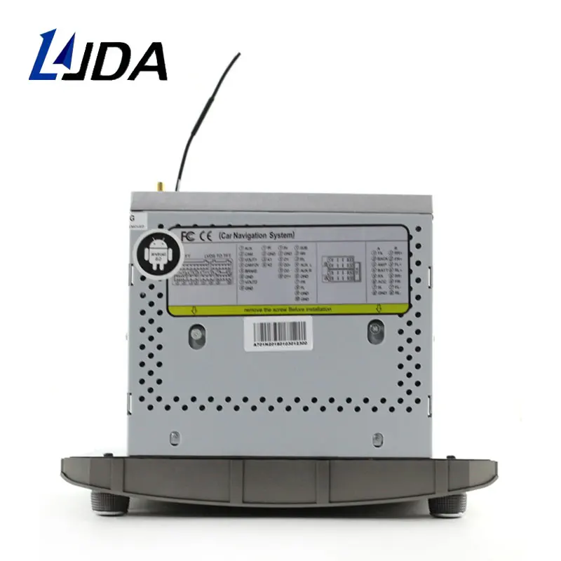 LJDA 2 Din Android 10,0 автомобильный dvd-плеер для Toyota Avensis T25 2003-2008 Wifi gps Радио 2 Гб ram 16 Гб rom четырехъядерный Мультимедийный USB