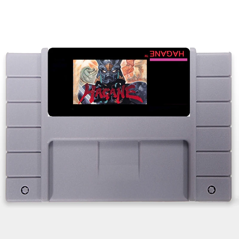 

Hagane USA Version 16 bit Big Gray Game Card For NTSC Game Player