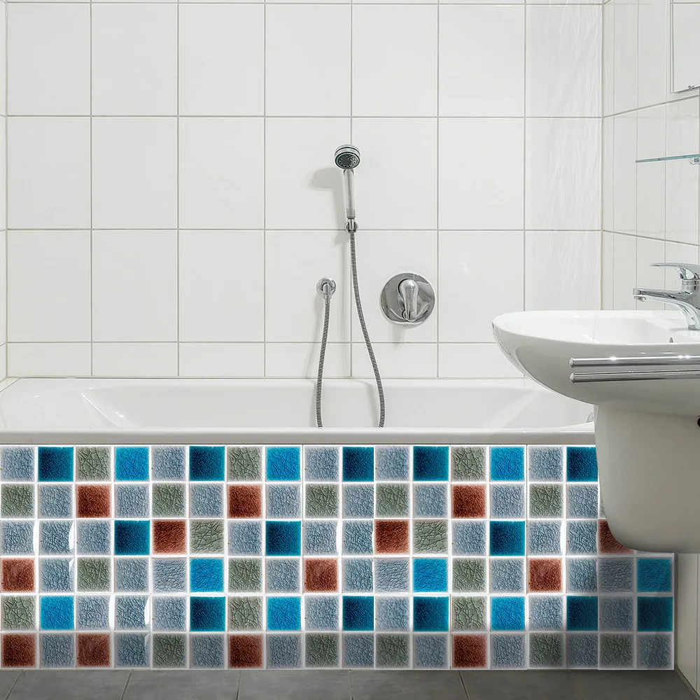Funlife Ice Crack Tile Sticker Kitchen Decor Wall Stickers,Modern Waterproof Bathroom Sticker Decoration,Self adhesive PVC Tiles Funlife Ice Crack Tile Sticker Kitchen Decor Wall Stickers,Modern Waterproof Bathroom Sticker Decoration,Self adhesive PVC Tiles