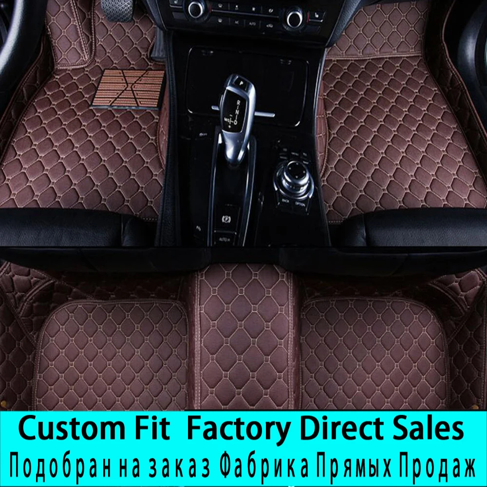 

SUNNYFOX Car floor mats for Mercedes Benz G500 G350 G55 G63 X166 GL550 GLS W166 GLE X204 X205 GLK GLC car styling carpet rug
