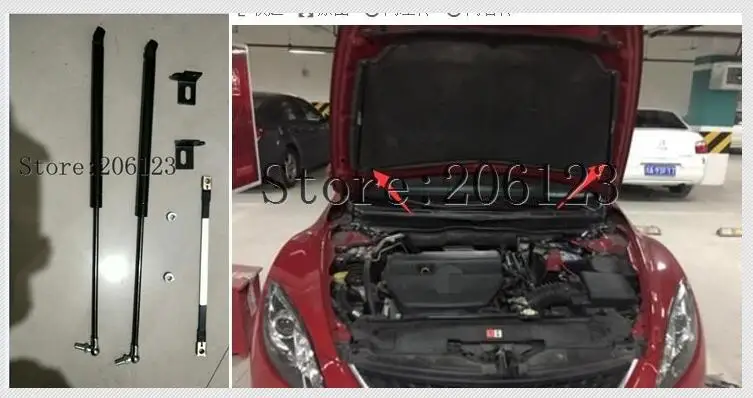  20082009 2010 2011 2012 2013 For Mazda 6 ACCESSORIES CAR BONNET HOOD GAS SHOCK STRUT LIFT SUPPORT C