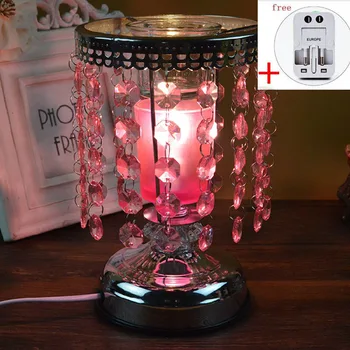 

220V Creative Metal Alloy Electric Plug Diaozhu Aroma Lamp Office Desk Modern Decoration Essential Oil Night Light Sent Friends