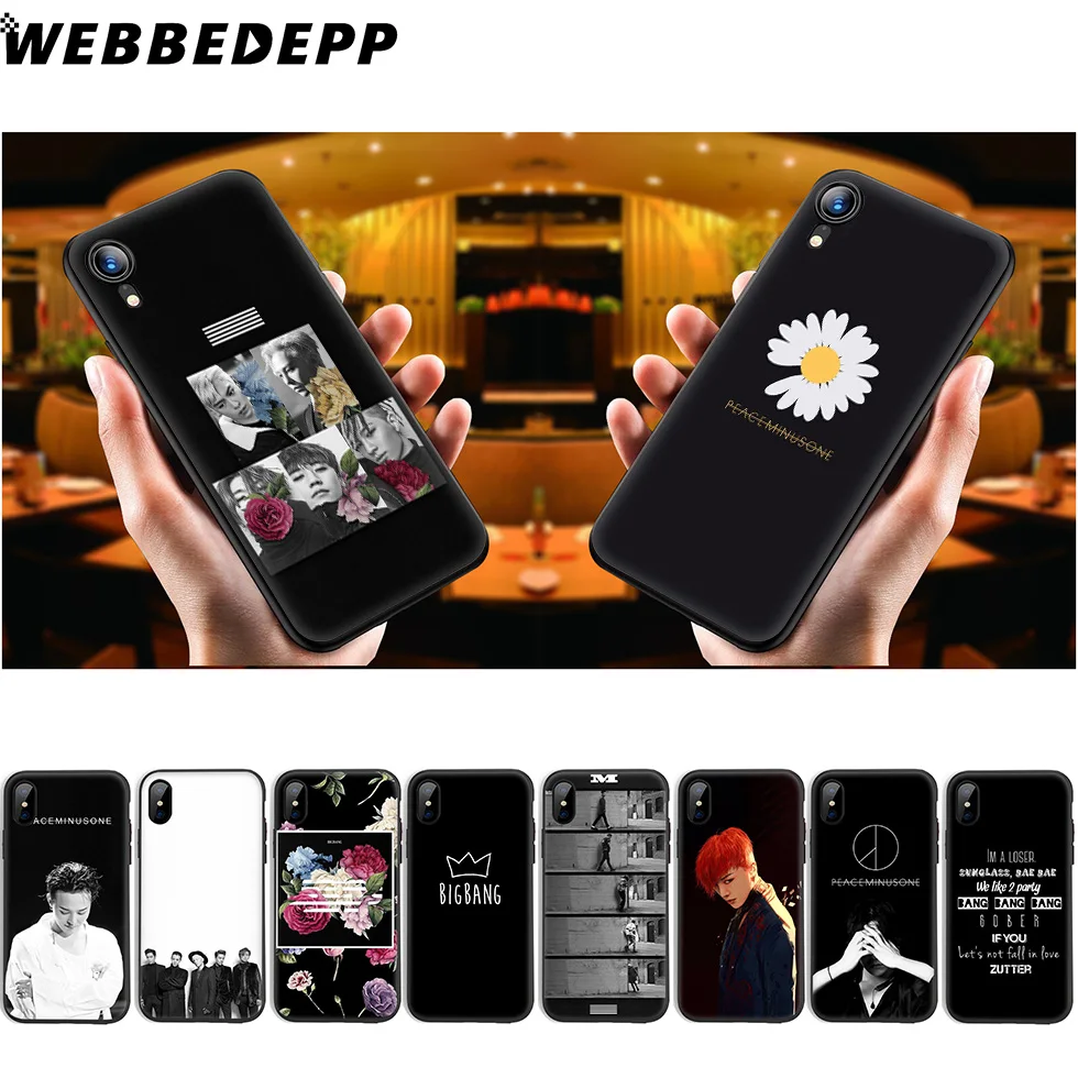 Мягкий силиконовый чехол WEBBEDEPP Bigbang G Dargon для iPhone 11 Pro Xr Xs Max X или 10 8 7 6 6S Plus 5 |