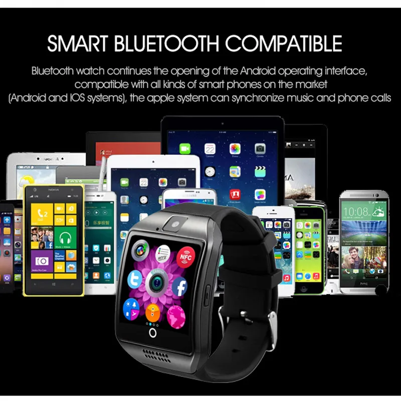 Sports Smart Watches Wristband Mens Womens Bracelet Fitness Pedometer Touch Camera Sleep Running Outdoor Smart Watch Wrist Band