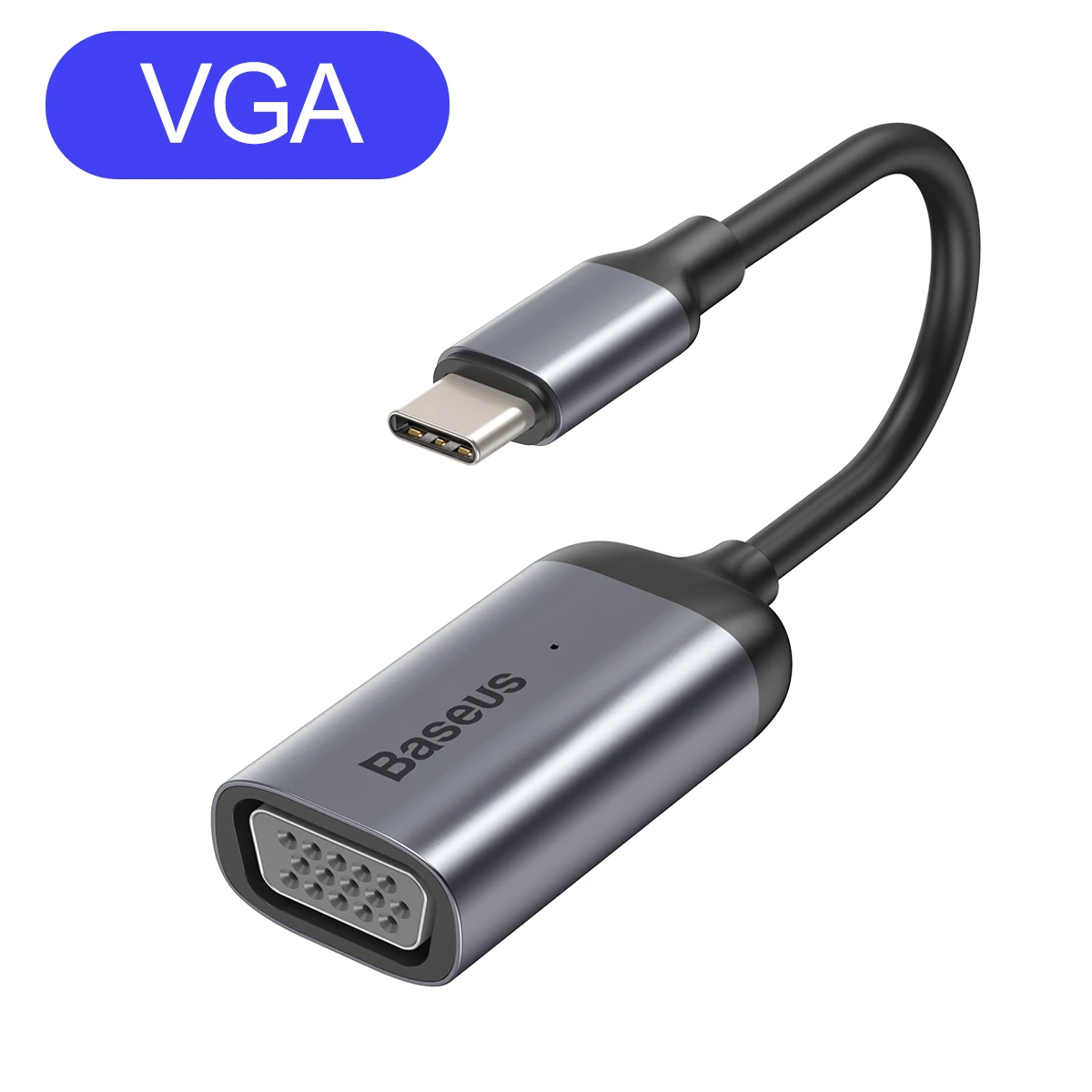 Baseus USB C концентратор для HDMI 4K VGA Mini DP адаптер type C концентратор для MacBook Pro Air USB-C концентратор разветвитель конвертер для huawei Matebook - Цвет: VGA