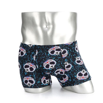 

New Male Underwear Men Boxer Men's Sexy Underpants For Man Panties Comfortable Breathable cuecas Wholesale bokserki Calzoncillos