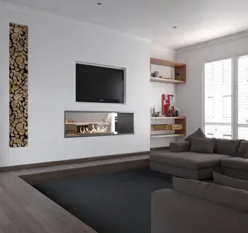 

Inno living fire 36 inch bio ethanol kominki inset real flame electric fire