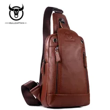 BULLCAPTAIN, мужская сумка из воловьей кожи высокого качества, сумка на плечо из натуральной кожи, известный бренд, большая вместительность, сумки на плечо