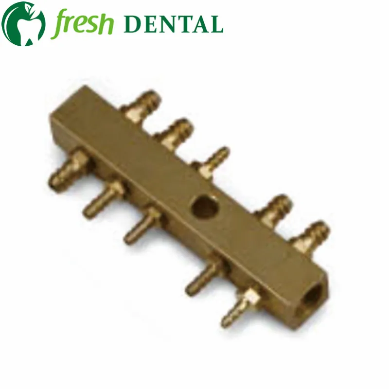 Один предмет зубные множественное направление Проходной клапан мульти-Проходной клапан 10 разъемами металлический клапан стоматологический стул оборудование SL1223