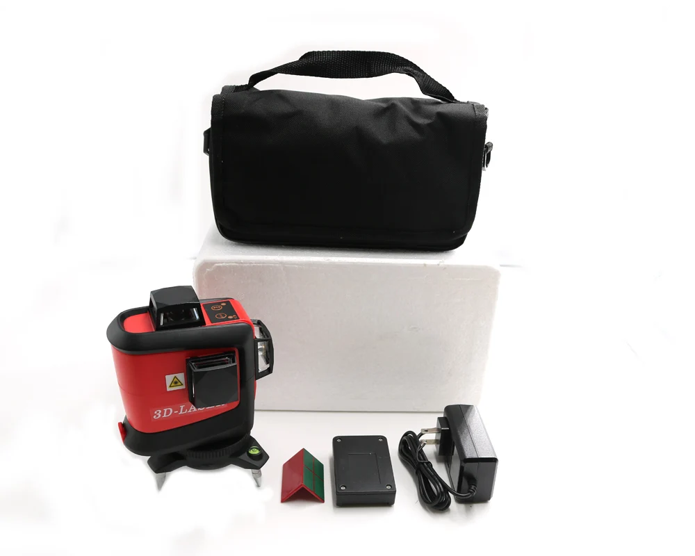 

Fukuda 12Lines 3D 93T Laser Level Self-Leveling 360 Horizontal And Vertical Cross Super Powerful Red Laser Beam Line