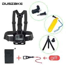 DUSZAKE DG15 Chest Mount For Gopro Hero 6 Strap For Go pro Hero 5 Tripod For GoPro Hero 6 Mount For Eken H9 Yi 4K Accessories