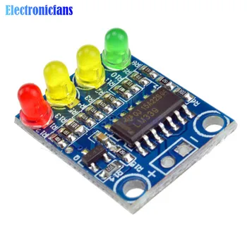 

12V Electric Quantity 4 Power Indicator Battery Detection Module For Arduino TOP