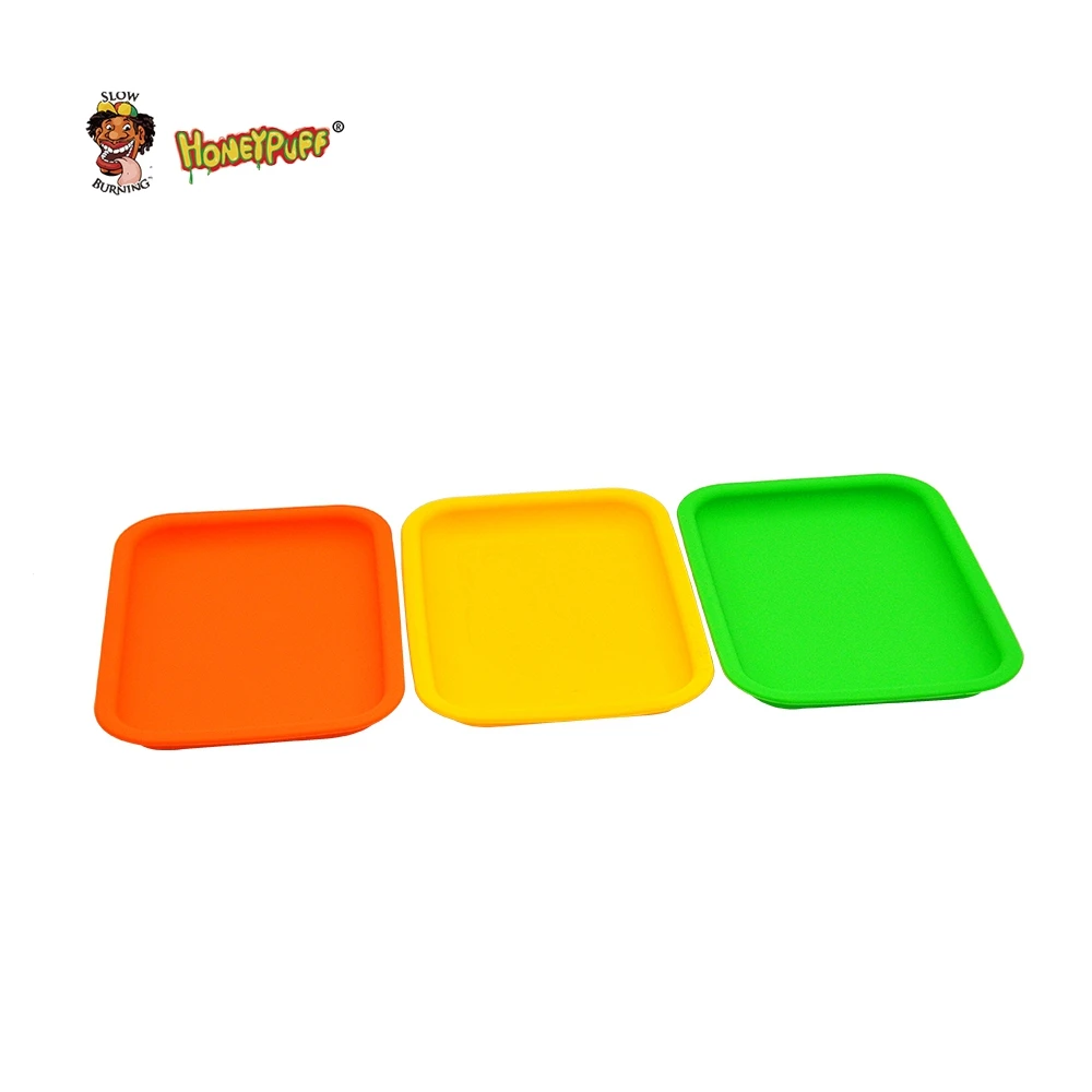 

HONEYPUFF 1pc Solid Color Silicone Spice/Herb Cigarette Rolling Trays 20CM*15CM