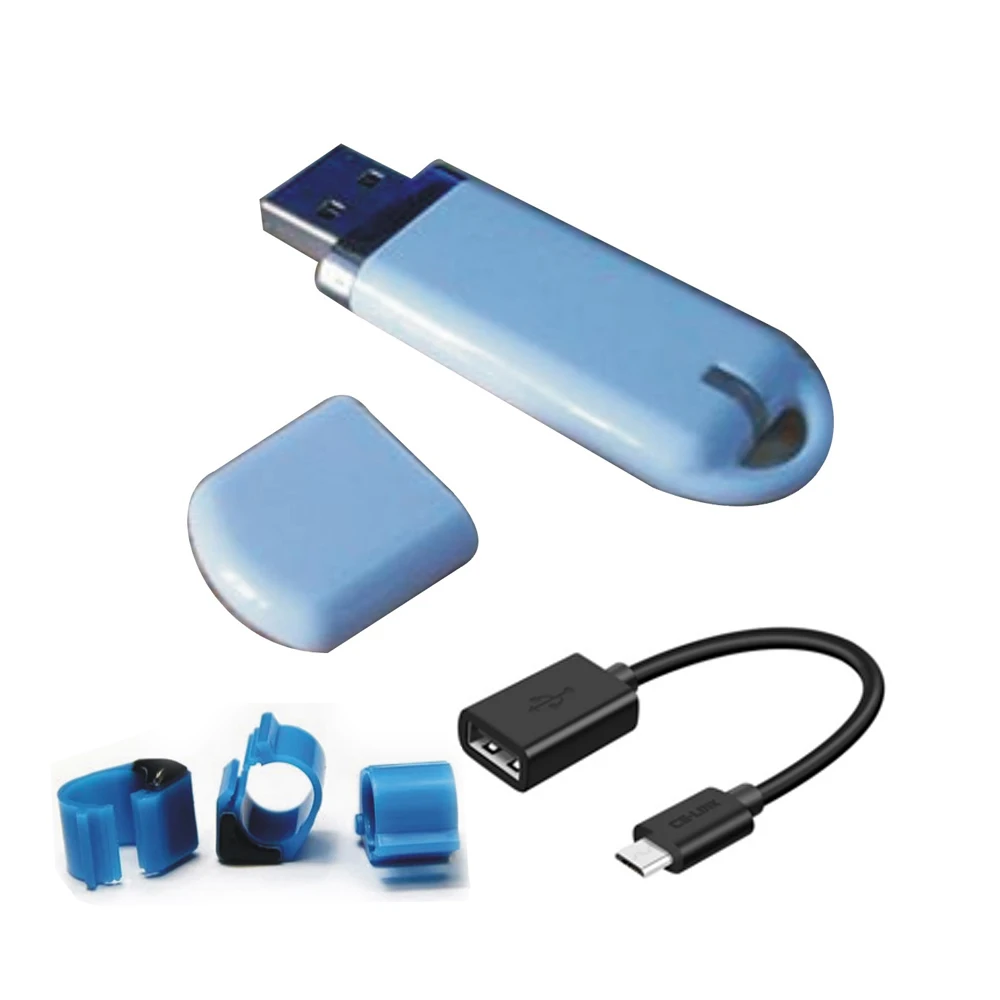 

Micro mini ISO 11785/84 RFID reader 125-134.2KHZ ID reader / USB Support Android /iphoneos/ ipad/windows+2pcs RFID tags