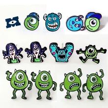 Американский мультфильм Университет Монстров MaiKeSu мохнатый Монстр Celia серьги-гвоздики серьги женские сережки хан издание