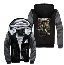 The Walking Dead Hoodie Zombie Daryl Dixon Wings Winter Fleece cosplay Hoodie zwei held Jacke Mantel