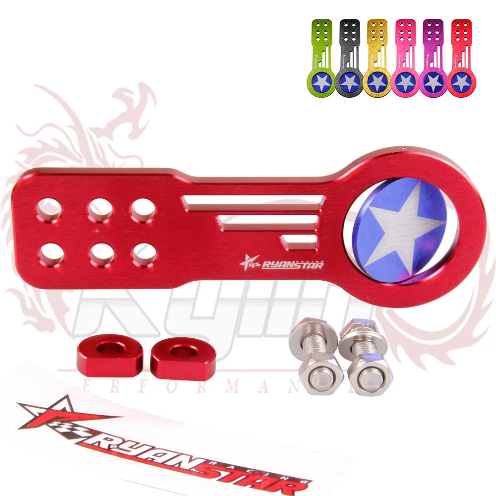 Ryanstar Front Tow Hooks For Honda Civic CRX INTEGRA RSX (Purple or Red