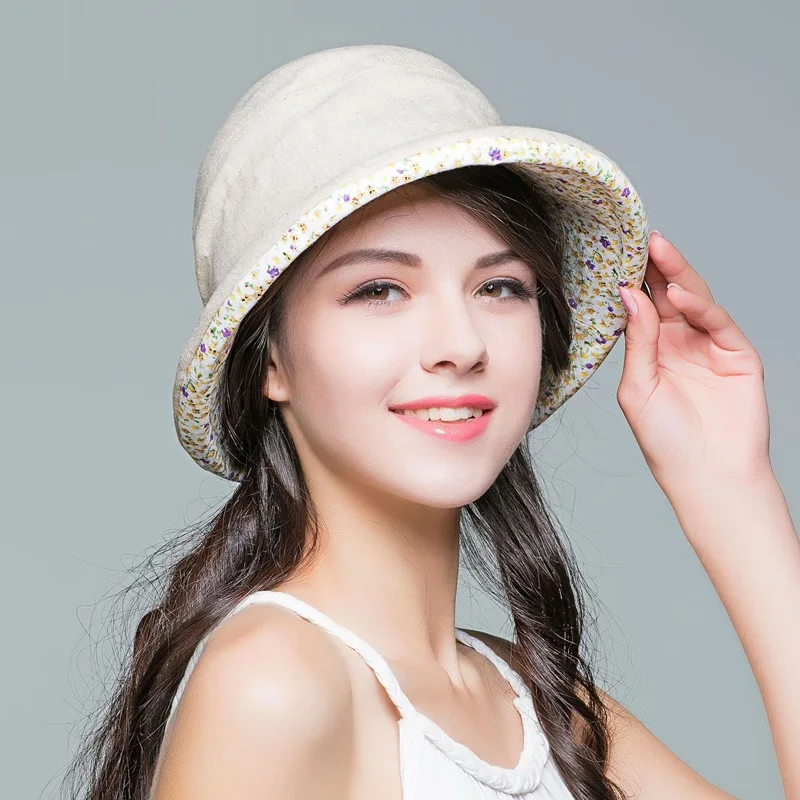 

Female New Sunscreen Hat Girls Summer Sunshade Travel Sun Cap Students Outside Travel Sunscreen Cap Foldable B-7607