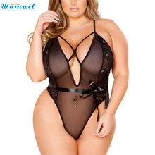 Womail, сексуальное женское нижнее белье размера плюс, корсет, кружевное нижнее белье, цельная Пижама на каждый день, летний сексуальный купальник C3076
