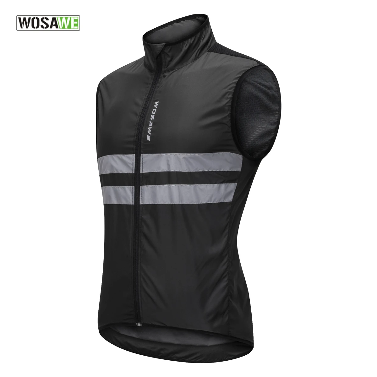 WOSAWE عاكسة الدراجات سترات أكمام يندبروف قمصان MTB الطريق دراجة دراجة قميص مصنوع من الجيرسيه دورة الملابس معطف رياح