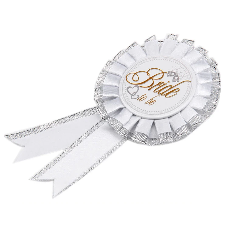 White badge
